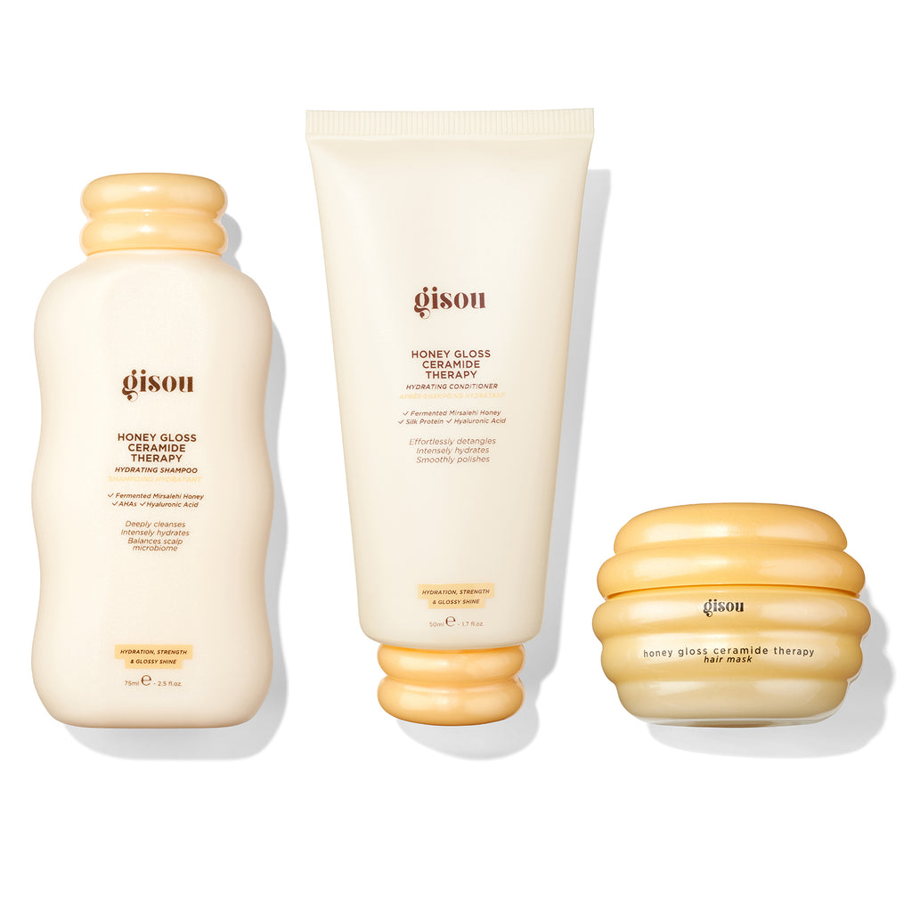 Gisou Honey Gloss Ceramide Therapy Trio